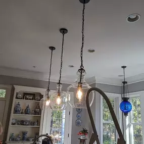 Light fixture install in Bolivia, NC