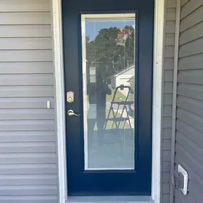 Removed and replaced exterior door installation in Sunset Beach, NC