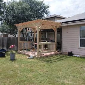 Custom Pergola on existing slab