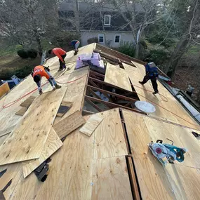 Undergoing Roof Installation Project