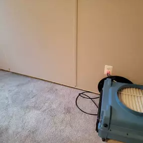 Commercial carpet water damage cleanup Silver Spring Maryland facility