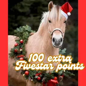 ???? Today kicks off our official 12 days of Christmas!! On the 12 day.. get an extra 100 Fivestar points with ANY purchase! ????