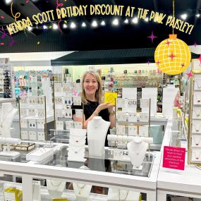 Big Kendra Scott news! We are so excited to save you all the trip to Baton Rouge to get your Kendra Scott birthday discount!???????? Come in anytime during YOUR birthday month and get 50% off one piece of Kendra Scott jewelry.