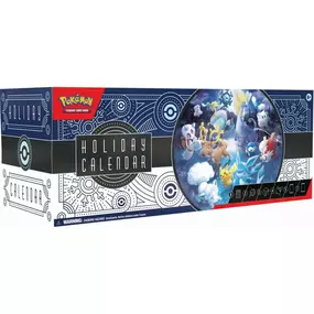 25 Days of Pokémon TCG Surprises! Celebrate the season with 25 days of surprises in the Pokémon TCG: Holiday Calendar! From special foil cards to booster packs and more, there’s a different Pokémon goodie to open every day.