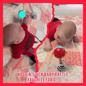 ⭐️????⭐️Noggin sticks have a unique lighting that newborn LOVE! Need a newborn gift ??? Noggin Stick is a favorite ⭐️????⭐️