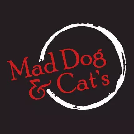 Logotipo de Mad Dog and Cat's Steak, Seafood, and Spirits