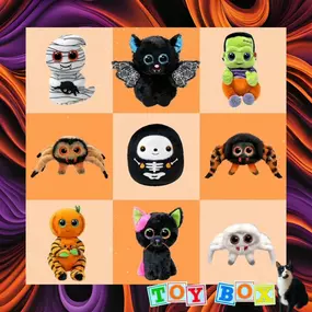 ???????? Halloween is creeping closer, and these spooky TY Beanie Babies are a must for your collection! ???????? They're available now at The Toy Box, but only for a limited time. ???? Get them before they disappear! ????️???? #TYBeanieBabies #thetoyboxmichigan #LimitedEdition