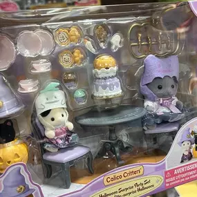 ???? The wait is finally over! Our brand new Halloween Calico Critters have just arrived, and they're even more adorable than you imagined! Hurry in to check them out before they disappear—these are the must-have critters of the season! ????