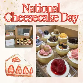 We are celebrating National Cheesecake Day with @messyaprons 
Today we delivered cheesecakes to a few local businesses to show our appreciation to them. Make sure you check out Messy Aprons for the best treats!!