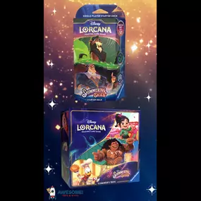 Disney Lorcana Shimmering Skies is now Available! #toystory #newproduct #stamfordct #westportct #monroect #disney #disneycommunity #lorcana #lorcanatcg #lorcanacommunity #cardgames