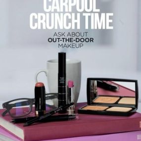 Carpool crunch time! Here are our favorite #MerleNorman products to use before you dash out the door for morning dropoff. Back to school means getting back to a (makeup) routine...