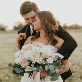 Bridal glam on point! Our Ultra Glow Powder Highlighter is showing off during this perfect sunset.