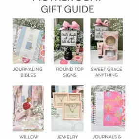 ???????? Mother's Day is Sunday, May 11 ????????
We've hand picked the sweetest gifts for every mom!  Best of all?  We'll beautifully wrap each gift so there's no last-minute stress!  
