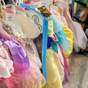 Do you have kiddos at home that aren’t quite old enough for school yet!?

Consider stopping by and stocking up on dress up and pretend items!! We have so many fun costumes and play items to fuel their little imagination!!