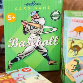 Looking for the perfect way to keep your little ones entertained while sparking their creativity? ???? Our fun-filled @eebooalwaysgood card games are here to save the day! From Crazy 8 to Dinosaur Rummy, Snap!, Baseball, and Create a Story Cards, we’ve got something for every young card shark. ????⚾️????
Whether it’s matching, storytelling, or a friendly competition, these games are perfect for family fun, road trips, or rainy afternoons! ☀️????️✨
Shop now and deal in the fun! ????????????