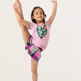 There’s an unspoken law: if a little girl gets a new dress, she must twirl. Dancing is just part of the magic ????
