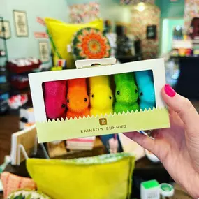 Peep this! Easter is around the corner! Stop in and grab fun Easter basket treats or grab an Easter basket online- we’ll curate & ship for you!!!