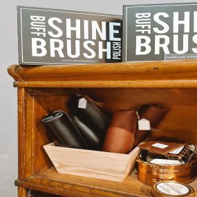 Buff, shine, brush, polish!

We have everything you might need to pamper your guy for Valentine’s Day!