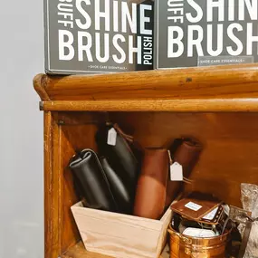 Buff, shine, brush, polish!

We have everything you might need to pamper your guy for Valentine’s Day!