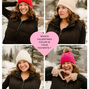 ???? Vote for Your Favorite Valentine Beanie! ????

Love is in the air, and so is your perfect Valentine’s beanie! ❤️✨ Which color has your heart?

???? Red – Classic and bold ❤️
???? Light Pink – Soft and sweet ????
???? White – Chic and cozy ❄️
???? Hot Pink – Fun and flirty ????

Drop your favorite in the comments! ???????? #ValentineBeanie #VoteYourStyle #CozyAndCute #beanies #valentines #shopsmall