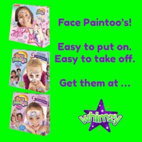 Face Paintoo’s! You could be a magical unicorn, a sweet animal or even something from JoJo Siwa!