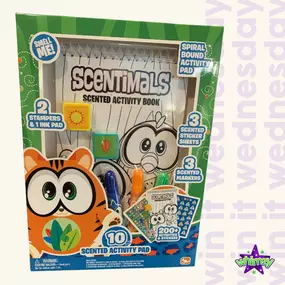 Who wants to play Win It Wednesday with us?! ???????????? You could win this FUN Scentimals Scented Activity Book…it’s easy to enter!