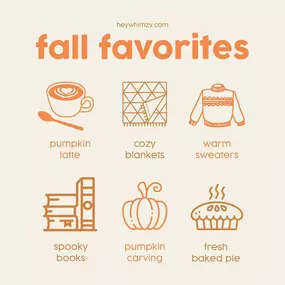 Fall is in the air and it's time for pumpkin spiced latte's, cozy sweaters and crunching leaves! What's your favorite thing about this season? Let us know in the comments below ????????????