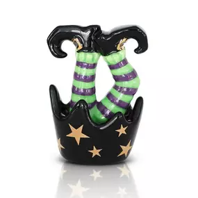 Make your setup even more spooky by decorating with our Nora Fleming What's Up Witches Mini????‍♀️???? It's a Halloween must-have!