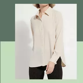 The Lysse Parker Button Down is the dressy alternative to your everyday button-down! Featuring a crepe-like fabric, this soft and silky top is the elegant piece your wardrobe needs????????