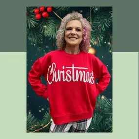 The most festive fleece around❣️???? Our Puff Christmas Script Sweatshirt has a cozy feel and the cutest design, making it a holiday must-have!

SHOP NOW: https://oohlalatx.com/products/christmas-script-sweatshirt