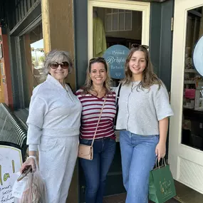 3 generations of Schoenstein ladies found a few things here today!