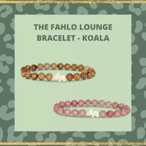Cute vibes with a cause ????????
Rock the Fahlo Lounge Bracelet – Koala, track a real koala, and support koala conservation with every wear! ????✨