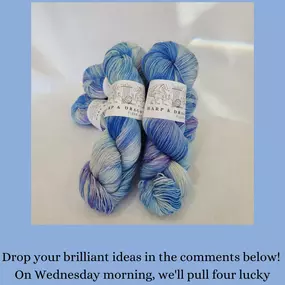 ✨ Let the naming games begin! ✨

Introducing the latest color of Mystic by Harp & Dragon—a dreamy blend of blues, purples, and gentle touches of lightness, just waiting for the perfect name! ????✨

We’re calling on YOU to unleash your creativity. Drop your name suggestions in the comments below! On Wednesday, January 29 at 11am, we’ll draw four fabulous names for an epic showdown. Voting will open right here on our page and run until Friday, January 31 at 4:30pm.

The winner will be crowned duri