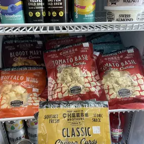 Just in time for catfish days????, a fresh stock of cheese curds ???? have arrived!! ????

Tomato basil
Bloody Mary
Ranch
Buffalo wing
Classic