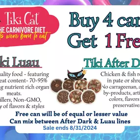 Sale! 

These cans are a kitty favorite - real meat and so many flavors