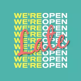 Literal game time decision! We’ll be joining several of our retail neighbors and staying open late tonight for your evening shopping pleasure! We have our 50% off sale happening on a great selection of crafts, puzzles, games…and clothing too! And we are thinking about doing a LIVE SALE at SEVEN. Wanna join?