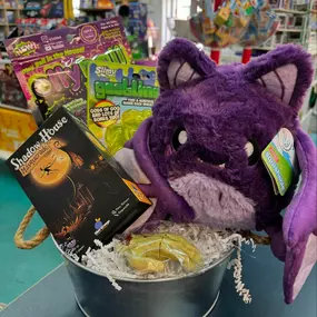 We have some spook-tacular gift ideas for all the boos and ghouls! We JUST added a listing to our website for custom curated BOO BASKETS. Let us know if we can put together a sweetly spooky surprise for you!