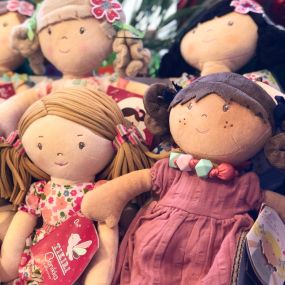 ???? Some new friends have just arrived at Geppettos! Meet the Bonikka dolls, great for anyone 0+ years.