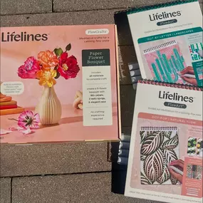 Get into a flow state with Dot-By-Letters! 
Simply choose your color, add it to the helpful key, and then cover all of the corresponding letters on the page! These are just a great de-stress activity and are so much fun!!