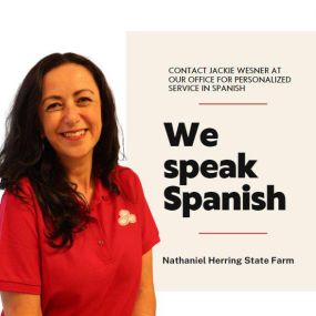 Meet Jackie Wesner! One of our bilingual agents at Nathaniel Herring State Farm in Fleming Island! We provide Insurance solutions for all of Florida. Call today for a free quote. Auto, Home, Life, Renters, Business Insurance plus more!
