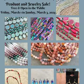 Discover the latest and coolest trends in beads, healing stones, beaded chains, pendants, and jewelry at Bead Inspirations' New Trends & Treasures Bead, Pendant, & Jewelry Sale! It's a weekend filled with creativity, inspiration, and beautiful treasures waiting to be explored!