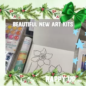 We are smitten with these beautiful new #artkits 
From a new #womenownedsmallbusiness 
#tinyeasel  
These art kits have a lot to offer 
#watercolorpencils #watercolorcrayons
#vividwatercolors 
Nice projects to get started, and a sweet TINY EASEL!