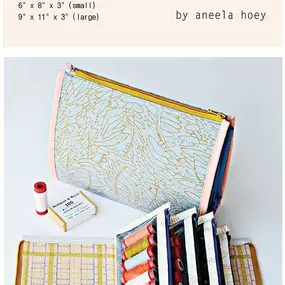 Only 1 spot left! Join instructor, Ruth Bass this Saturday and learn how to make this super useful and super cute Booklet Pouch.