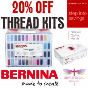 20% off thread kits