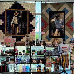 We're a participant in the All Texas Shop Hop!  Stop in for your stamp and free gift and get inspired by our All Texas Shop Hop projects and fabrics.