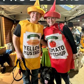 Thanks to all pawrents and pets who joined us in the spooky fun at this year’s Two Bostons Trick-Or-Treat Pet Parade at Burr Ridge. We’re looking forward to our parades in Downtown Naperville tomorrow! ????????