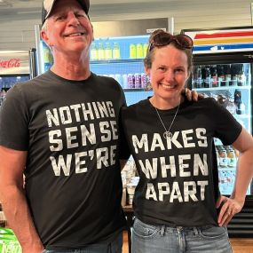 ❤️???? Check out this adorable couple in our Cafe! ☕️ I just love their tee shirts!

???? We’re open every day 10-5, Fri-Sun10-6 and Website 24/7.