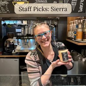 ☀️ Meet Sierra, our resident ray of sunshine and café barista extraordinaire! 
???? For 2 ½ years, she’s been serving up the best coffee, the warmest smiles, and some seriously good sandwiches. ☕ (Bonus: She’s also an artist - because of course she is!)  When she’s not keeping the café stocked and running smoothly, she’s making everyone’s day a little brighter. ????
???? Swipe to see what Sierra is loving right now - you need these in your life!