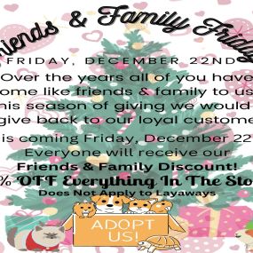 Friends & Family Friday SALE!!