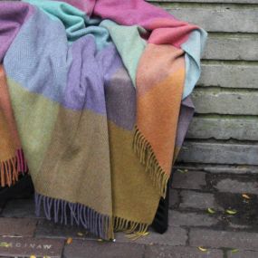 Southampton Home Presents a collection of 100% Pure Merino Wool Blankets destined to become a favorite. Soft and Supple Merino Wool Blanket measures 55